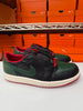 Nike Women's Air Jordan 1 Retro Low OG Shoes Black Green Red CZ0775-036