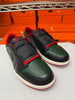 Nike Women's Air Jordan 1 Retro Low OG Shoes Black Green Red CZ0775-036