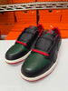 Nike Women's Air Jordan 1 Retro Low OG Shoes Black Green Red CZ0775-036