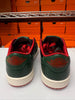 Nike Women's Air Jordan 1 Retro Low OG Shoes Black Green Red CZ0775-036