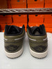 Nike Men's Air Jordan 1 Low Shoes Black White Olive 553558-092