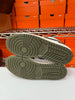 Nike Men's Air Jordan 1 Low Shoes Black White Olive 553558-092