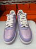 Nike Men's Air Force 1 '07 LV8 Shoes Hydrangeas Patent HV9405-500