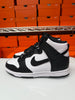 Nike Women's Dunk High Shoes Black White DD1869-103