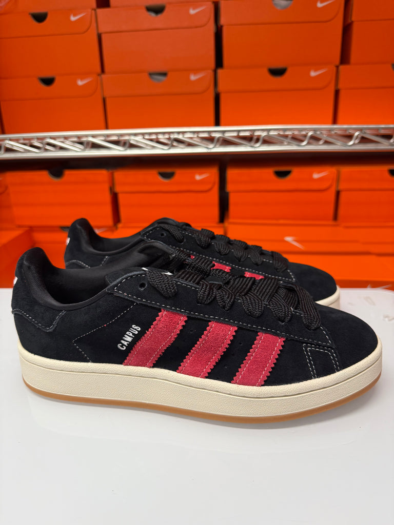 Adidas Men's Campus 00's Shoes Black Red Gum JH8059