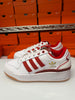 Adidas Women's Forum Bold Stripes Shoes White Red JI0063