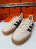 Adidas Women's Sambae Shoes Wonder White Black Gum JR1437