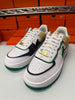 Nike Women's Air Force 1 Shadow Shoes White Green Beige DZ1847-102