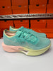 Nike Women's ZoomX Vaporfly Next% 3 Flyknit Shoes Mint Sunset Tint HQ3505-379
