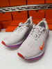 Nike Men's ReactX Infinity Run 4 Shoes Grey Crimson Violet DR2665-011