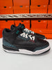 Nike Kids (GS) Air Jordan 3 Retro Shoes Black White Jade FV5437-001
